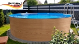 250 x 120 cm Holzpool Set